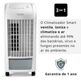 Climatizador de ar 3 em 1 Smart Elgin. frontal