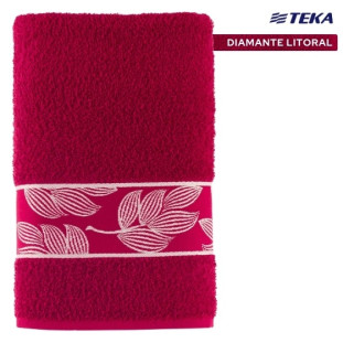 Toalha de rosto 95% algodão diamante litoral - teka. primeira