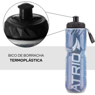 Garrafa squeeze térmica preta - Atrio. primeira
