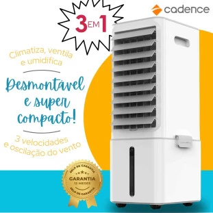 Climatizador de ar 3 em 1 campact'ar - cadence. primeira