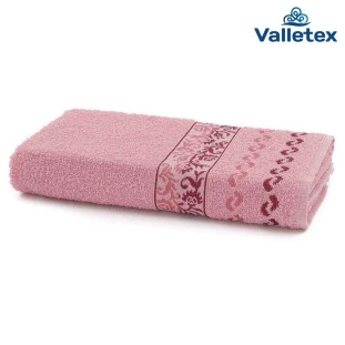 Toalha de banho felpuda 100% algodão 68cm x 135cm kenia camelia - valletex. principal
