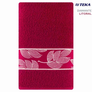 Toalha de banho felpuda 95% algodão 65cm x 135cm diamante litoral - teka. principal