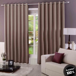Cortina caqui beatriz 2,30m x 2,80m - m&c cortinas. barra