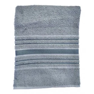 TOALHA DE ROSTO FELPUDA 100% ALGODÃO 045 X 070 CM DRY LUIZA CINZA - TEKA
