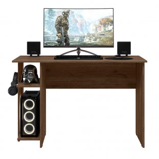 MESA GAMER E ESCRITORIO EBANO RUSTICO - QMOVI - IMAGEM - 2