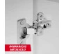 BALCÃO DE COZINHA 2 PORTAS 3 GAVETAS BRANCO.dobradiça