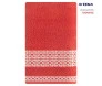 Toalha de banho felpuda 95% algodão 65cm x 135cm diamante orange - teka. principal