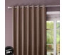 Cortina blackout tabaco beatriz com voal 2,30m x 2,80m - m&c cortinas. detalhe