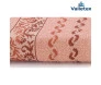 Toalha de banho felpuda 100% algodão 68cm x 135cm kênia damasco - valletex. tecido