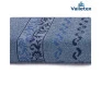 Toalha de banho felpuda 100% algodão 68cm x 135cm kênia inverno - valletex. detalhe
