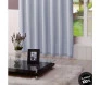 Cortina blackout branca beatriz com voal 2,30m x 2,80m - m&c cortinas. barra