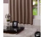 Cortina caqui beatriz 2,30m x 2,80m - m&c cortinas. detalhe