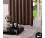 Cortina blackout tabaco beatriz com voal 2,30m x 2,80m - m&c cortinas. barra
