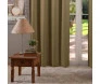 Cortina blackout caqui pvc antialérgico 2,30m x 2,80 - m&c cortinas. barra