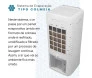 climatizador de ar 4 em 1 com controle e função timer - philco. filtro