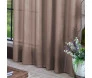 Cortina amanda caqui 1,80 x 3,00m - m&c cortinas. barra