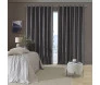 Cortina corta luz tecido blend 4,20m x 2,50m Taupe - Bella Janela - primeira