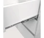 BALCÃO DE COZINHA 2 PORTAS 3 GAVETAS BRANCO.corrediça