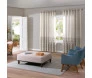 Cortina duplex 5,40m x 2,50m valencia barrada taupe. ambiente