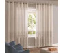 Cortina duplex 5,40m x 2,50m valencia barrada taupe. primeira