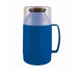 Garrafa termica indie 500ml azul mor. frente