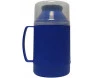 Garrafa termica indie 500ml azul mor. esquerda