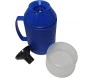 Garrafa termica indie 500ml azul mor. aberta