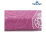 Toalha de banho felpuda 100% algodão 68cm x 140cm fiorela magnolia - valletex. tecido